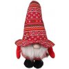 Dog Fantasy Winter Tale trpaslík pískací červený 30cm