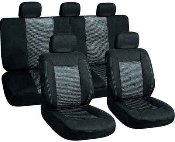 Autopoťah Automax sada 3ks black/grey