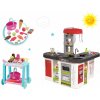 Smoby Set kuchynka Tefal Studio XXL elektronická s magickým bublaním a servírovací vozík so zmrzlinou a 22 doplnkami