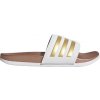 Dámske šlapky (plážová obuv) ADIDAS-Adilette Comfort W cloud white/cloud white/matte gold Biela 38