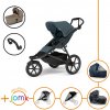 Set 7v1 Thule Urban Glide 3 Dark Slate s magnetickou sponou + madlo + vanička Tinted Taupe + JOMK príslušenstvo