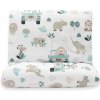 2-dielne posteľné obliečky New Baby Safari II 90/120 cm mint