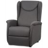 Relaxační kreslo ušák TV-1192 tmavo šedé