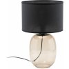 TK Lighting Melody stolová lampa 1x15 W čierna-jantárová 5988