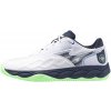 Pánska tenisová obuv Mizuno Wave Enforce Court CC White/Vintage Indigo EUR 45