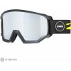 uvex Athletic CV okuliare, black matt/silver-green