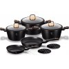 BerlingerHaus BH-1645 Black Rose Collection sada hrncov 10ks
