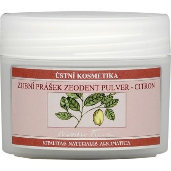 Zeodent pulver zubný prášok citrón 30 ml