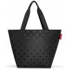 Reisenthel Shopper M Glossy dots black 15 L REISENTHEL-ZS7075