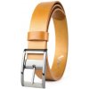 Kožený opasok FREEDOM, šírka 3.3cm, Slovenská výroba - Koňaková