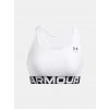 Dámska športová podprsenka Under Armour Mid Branded Bra - biela