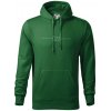 Mačka linka kreslená - Mikina pánska Cape s kapucňou - 2XL ( Fľaškovozelená )