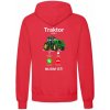 Mikina Traktor volá Veľkosť: 2XL, Typ: Pánske, Farba Mikiny: Červená