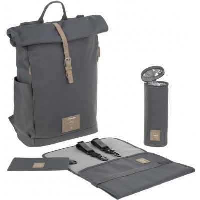 Lässig Batoh Green Label Rolltop Backpack Anthracite