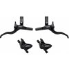 Brzda kotoučová SHIMANO Deore MT420 čtyřpístková p+z (1000+1850 mm) komplet bez kot.(zadní J-kit)