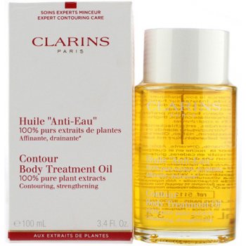 Clarins 100% odvodňovací olej (Body Treatment Oil Contouring, Strengthening) 100 ml