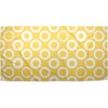 Sablio Uterák Biele korunky na žlté - 70x140 cm