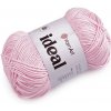 Bavlnená pletacia priadza Ideal 50 g - 1 ks 9 (229) ružová najsv.