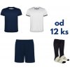Roly Futbalová sada Racing 2x dres. 1x šortky, 1x štucne, od 12 ks, tmavo modrá / biela počet ks v sade: 12 hráčskych setov