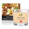 Votívna sójová eko sviečka VANILLA & ORANGE PARFUMIA