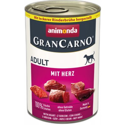 Animonda Gran Carno Adult hovädzie & srdce 400 g