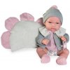 Realistická panenka holčička Toneta s polštářkem ve tvaru květiny od firmy Antonio Juan (Baby Toneta con cojín flor)