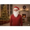 marka niezdefiniowana SANTA ČIAPKA S BRADOU bal=12ks *6910