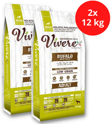 Vivere Adult Buffalo 2 x 12 kg