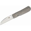 Spyderco C249TIP SwayBack Titanium vreckový nôž 9 cm, titán