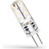Spectrum LED LED žiarovka G4 1,5W, 12V, 270° [WOJ+13118] Teplá biela