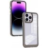 SES Super odolný ochranný silikónový obal pre Apple iPhone 12 Pro Max - čierny 10927