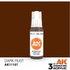 AK Interactive akrylová barva dark rust 17 ml