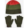 Under Armour Chlapčenská čepice a rukavice Boys Beanie Glove Combo Zelená OSFA