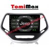 TomiMax Jeep Cherokee 2015 Android 13 autorádio s WIFI, GPS, USB, BT HW výbava: 4 Core 2GB+16GB PX HIGH