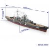 OCCRE Prinz Eugen bojová loď 1:200 kit (KR-oc16000)