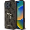 Guess PU 4G Metal Logo kryt pre iPhone 16 Pro Max, hnedý 57983122245