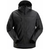 Snickers Workwear Softshellová bunda AllroundWork Stretch s kapucňou čierna veľ. M