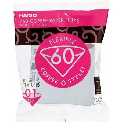 Papierové filtre Hario V60-02 100 ks