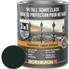 Farba na kov 3v1 HORNBACH tmavozelená lesk 750 ml