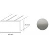 Döllken Profiles Schodová hrana DP 33 40x20x900mm nerezová