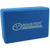 Jóga kostka MASTER Yoga Block 23 x 15 x 7,5 cm - modrá
