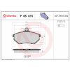 BREMBO Sada brzdových platničiek kotúčovej brzdy P85015