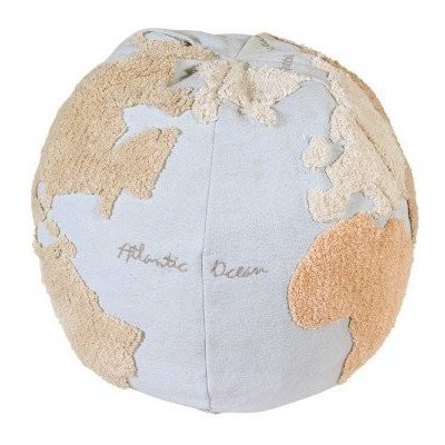 Lorena Canals Sedací puf zemeguľa World Map