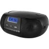 Rádio prenosné ECG CDR500 Black CD prehrávač