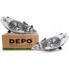 Predné svetlá Peugeot 307 (01-05) L+P DEPO