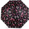 Dámský skládací deštník antracitová fialová