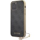 Guess 4G Charms iPhone 12/12 Pro sivé