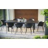 Noela Záhradný jedálenský set Grande Lungo + 8x stolička Rikke