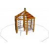 Playground System Detské ihrisko zostava z agátu - Preliezačka Šapitó
