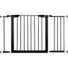 SPRINGOS Bezpečnostná bariérová zábrana pre schody a dvere - čierna - 75-117cm